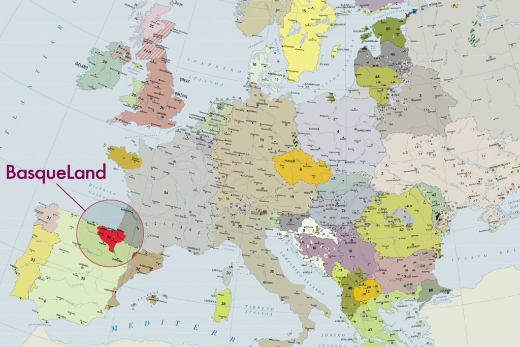 BasqueLand in Europe